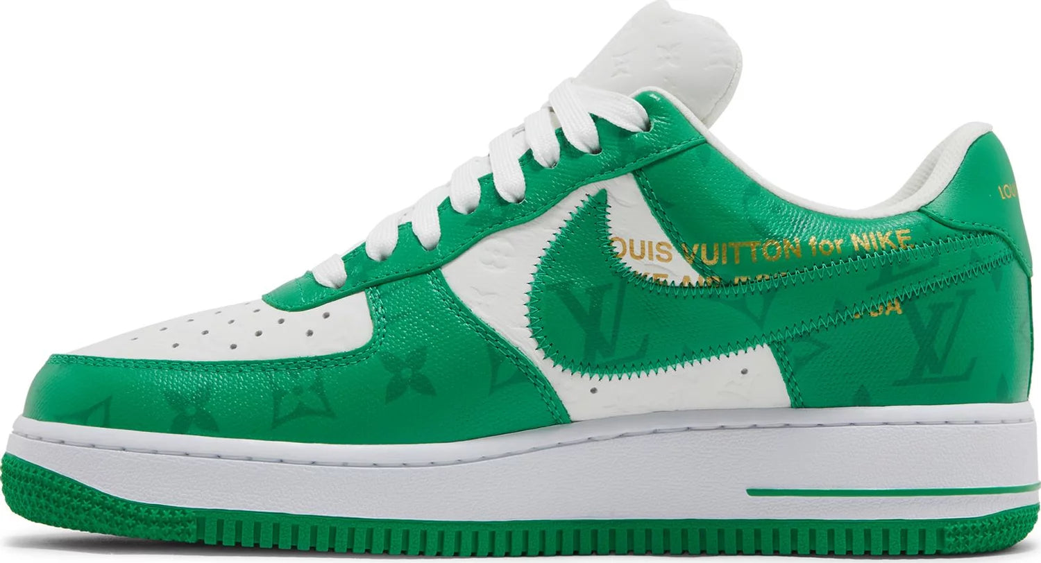 Louis Vuitton x Air Force 1 Low "White Gym Green"