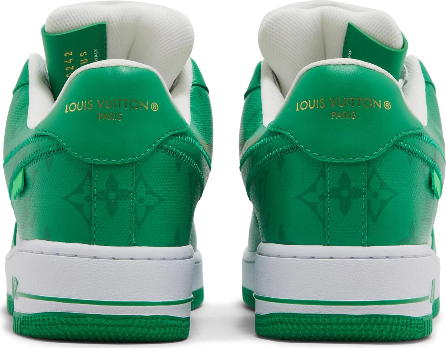 Louis Vuitton x Air Force 1 Low "White Gym Green"