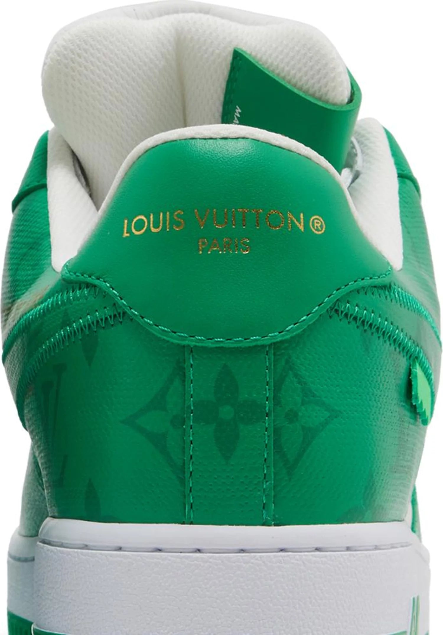 Louis Vuitton x Air Force 1 Low "White Gym Green"