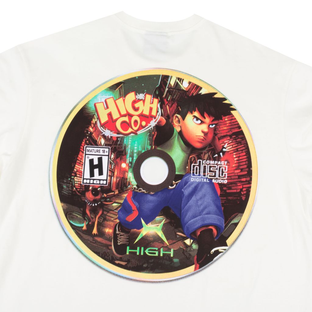 Camiseta High DVD "White"