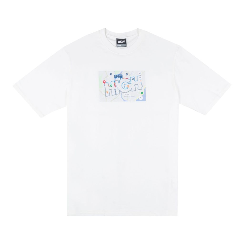 Camiseta High Maps "White"