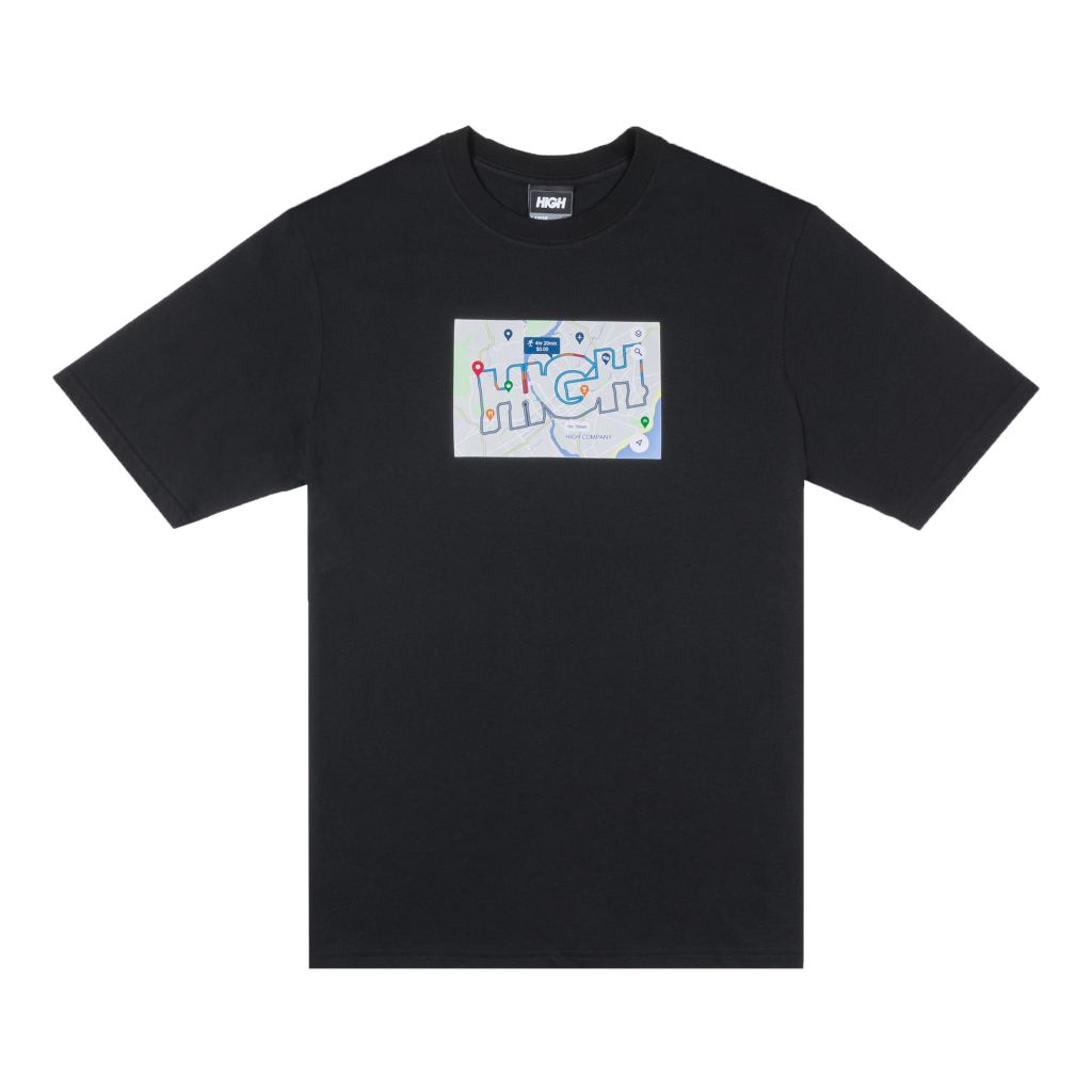 Camiseta High Maps "Black"