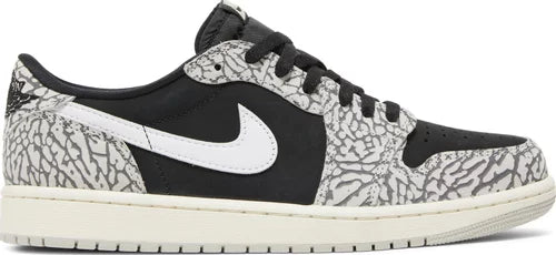 Air Jordan 1 Low  "Black Cement"