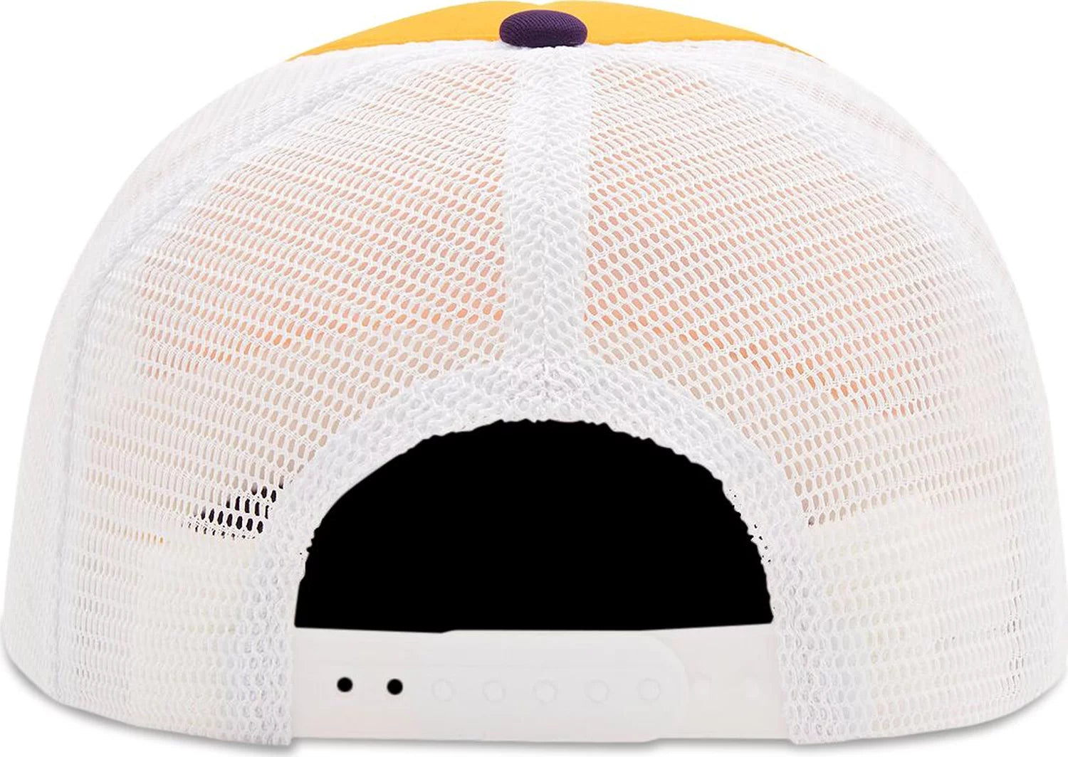 Boné Corteiz Alcatraz Trucker "Yellow/Purple"