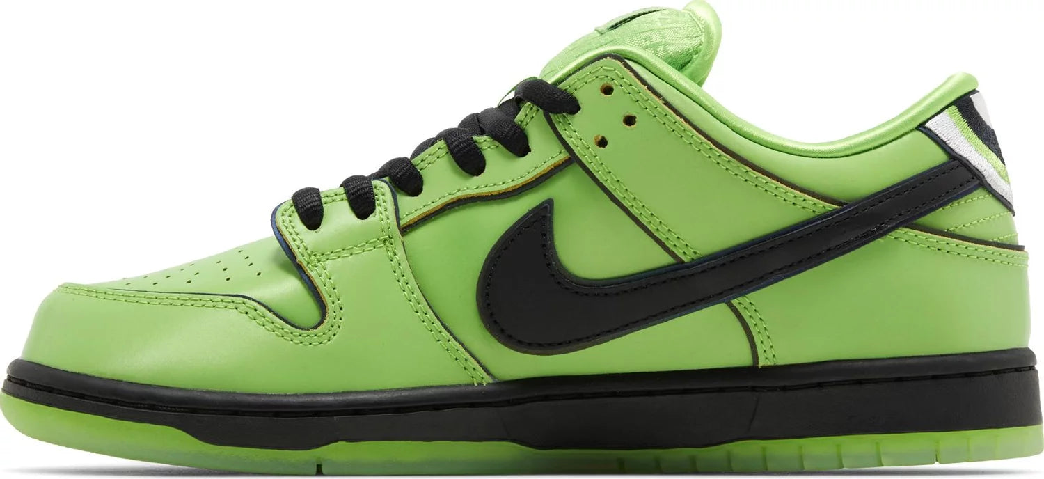 The Powerpuff Girls x Nike SB Dunk Low "Buttercup"