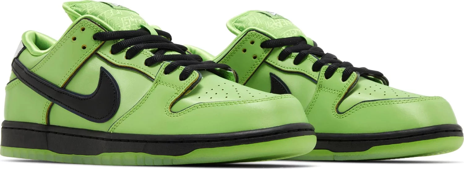 The Powerpuff Girls x Nike SB Dunk Low "Buttercup"
