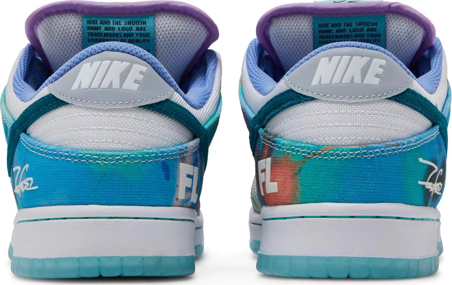 Futura Laboratories x Dunk Low SB "Bleached Aqua"