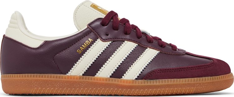 adidas Samba OG Maroon Cream White