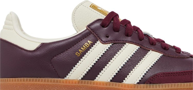adidas Samba OG Maroon Cream White
