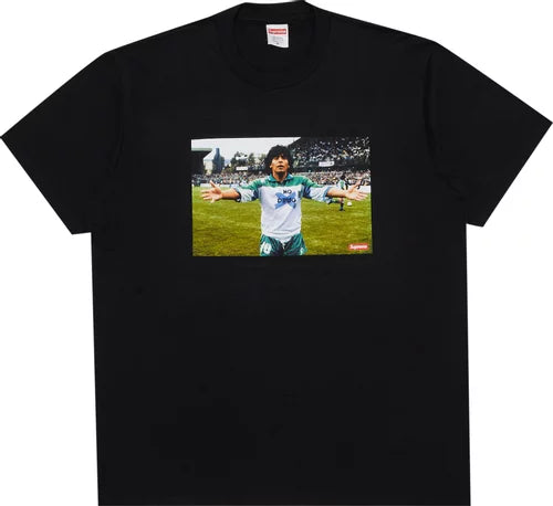 Camiseta Supreme Maradona "Black"