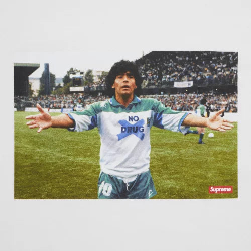 Camiseta Supreme Maradona "White"