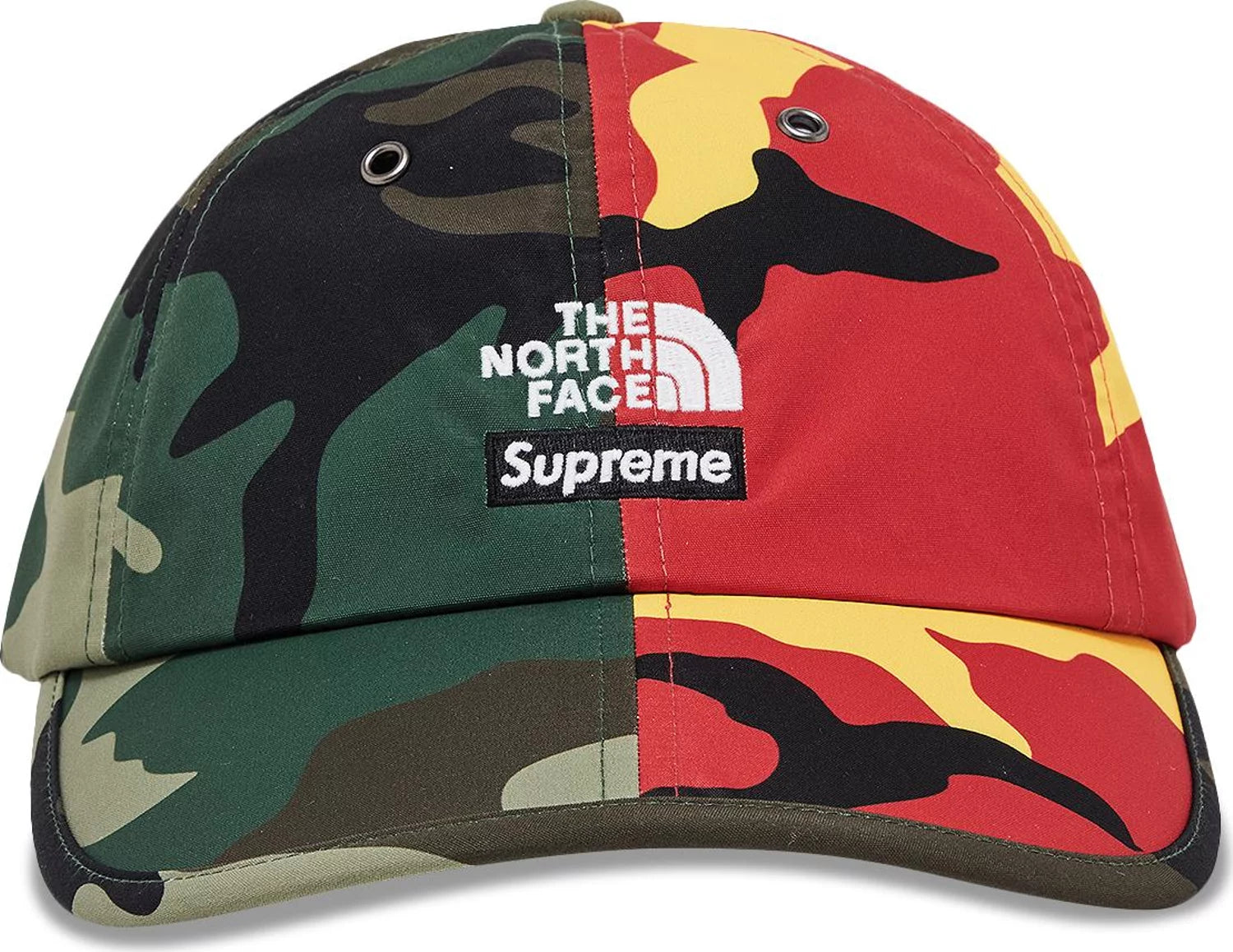 Boné Supreme x The North Face Split 6-Panel "Camo"