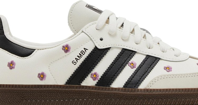 adidas Samba OG White Floral Embroidery