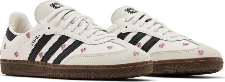 adidas Samba OG White Floral Embroidery