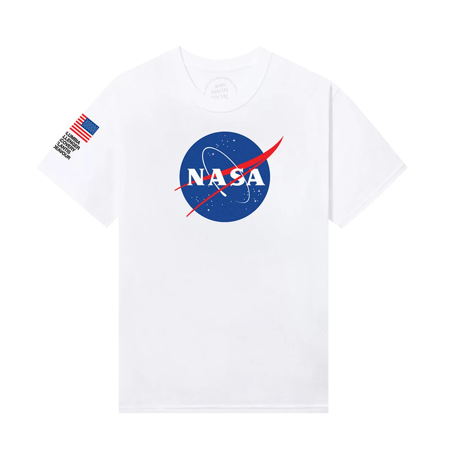 Camiseta Anti Social Social Club Nebula "White"