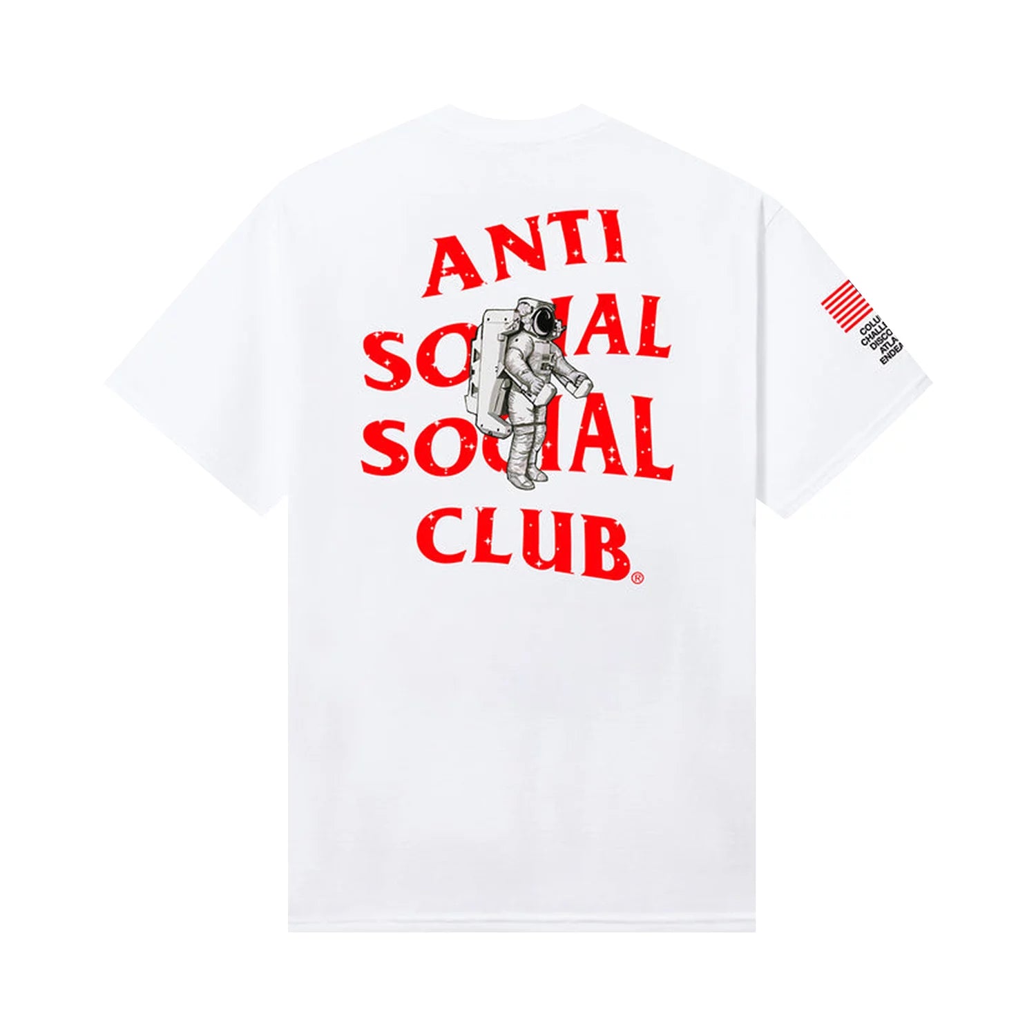 Camiseta Anti Social Social Club Nebula "White"