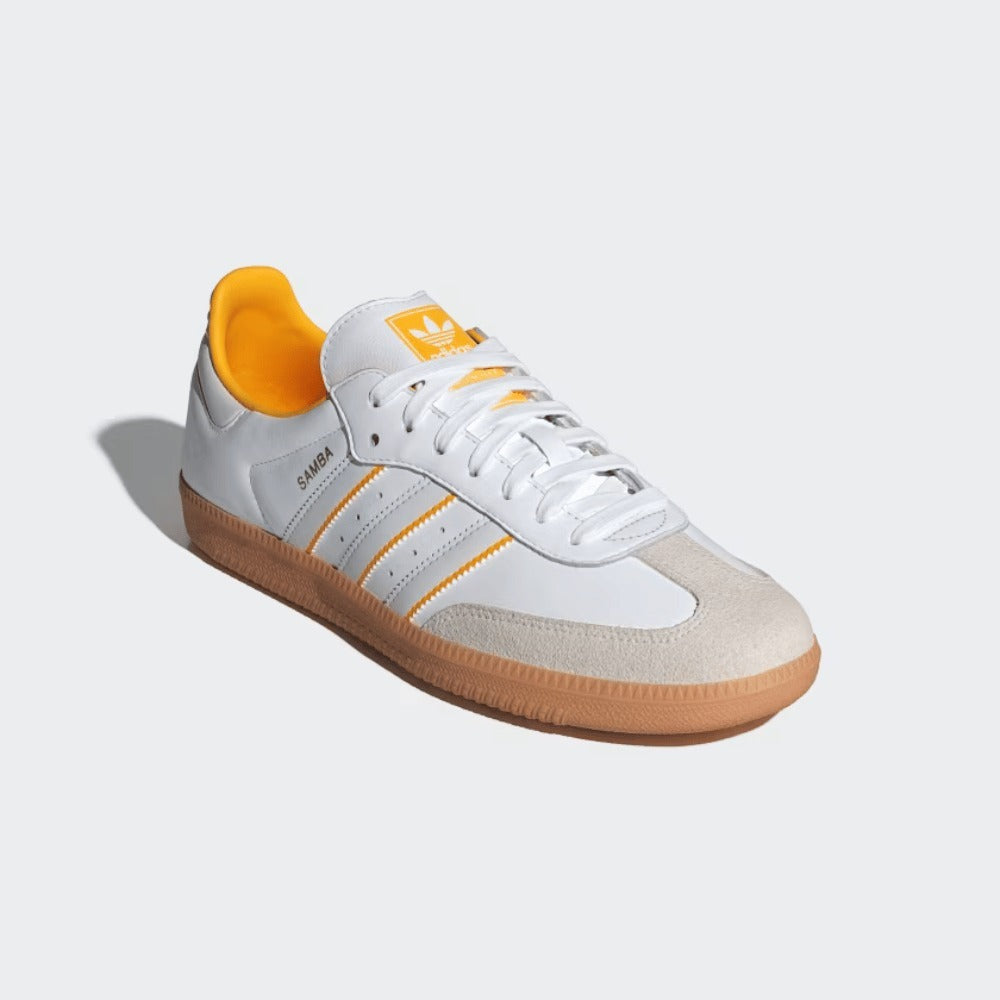 Adidas Samba OG "Crystal White Crew Yellow"