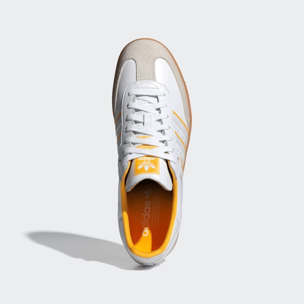 Adidas Samba OG "Crystal White Crew Yellow"