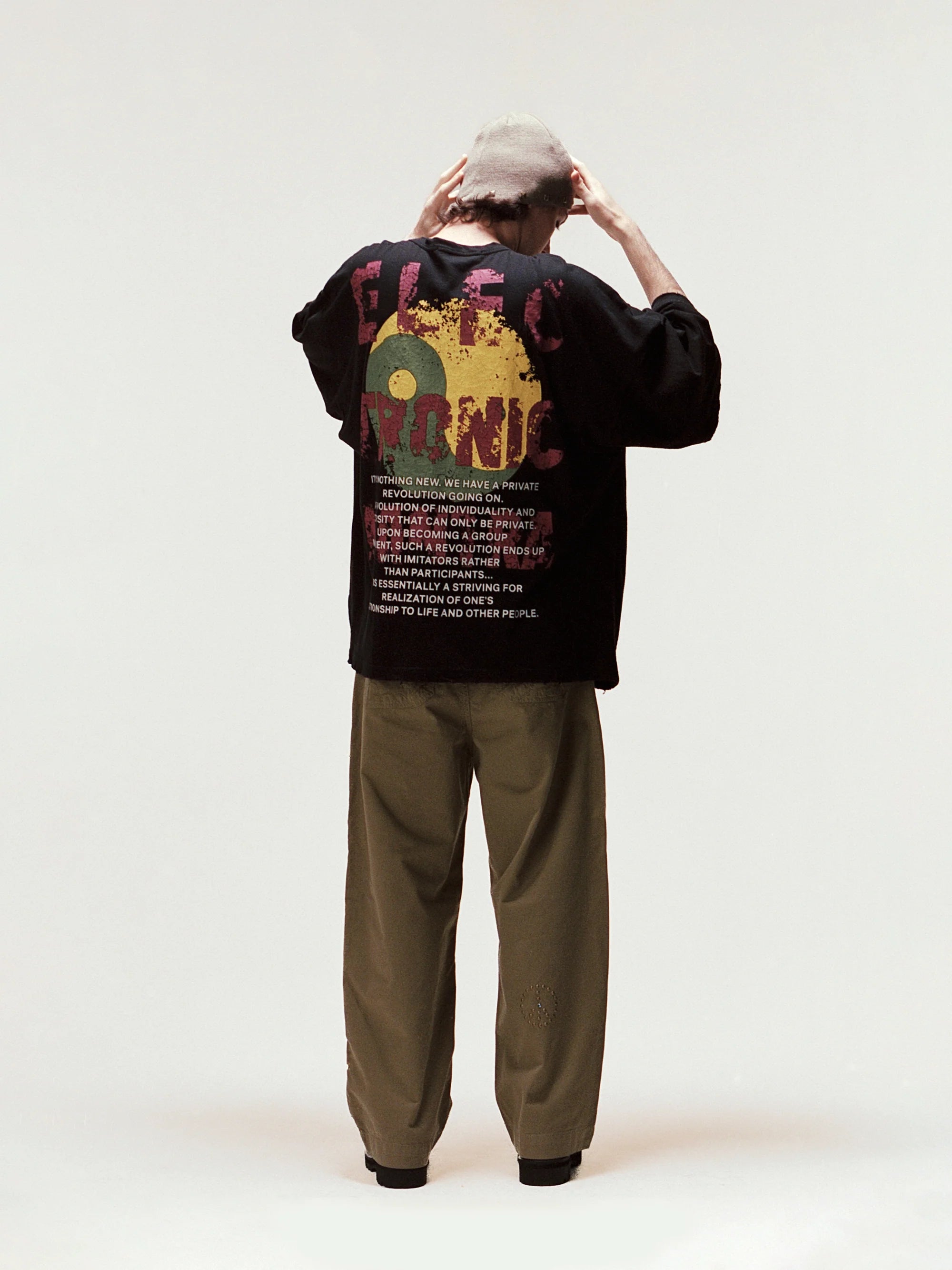 Camiseta Piet Electronic Mantra Supersized