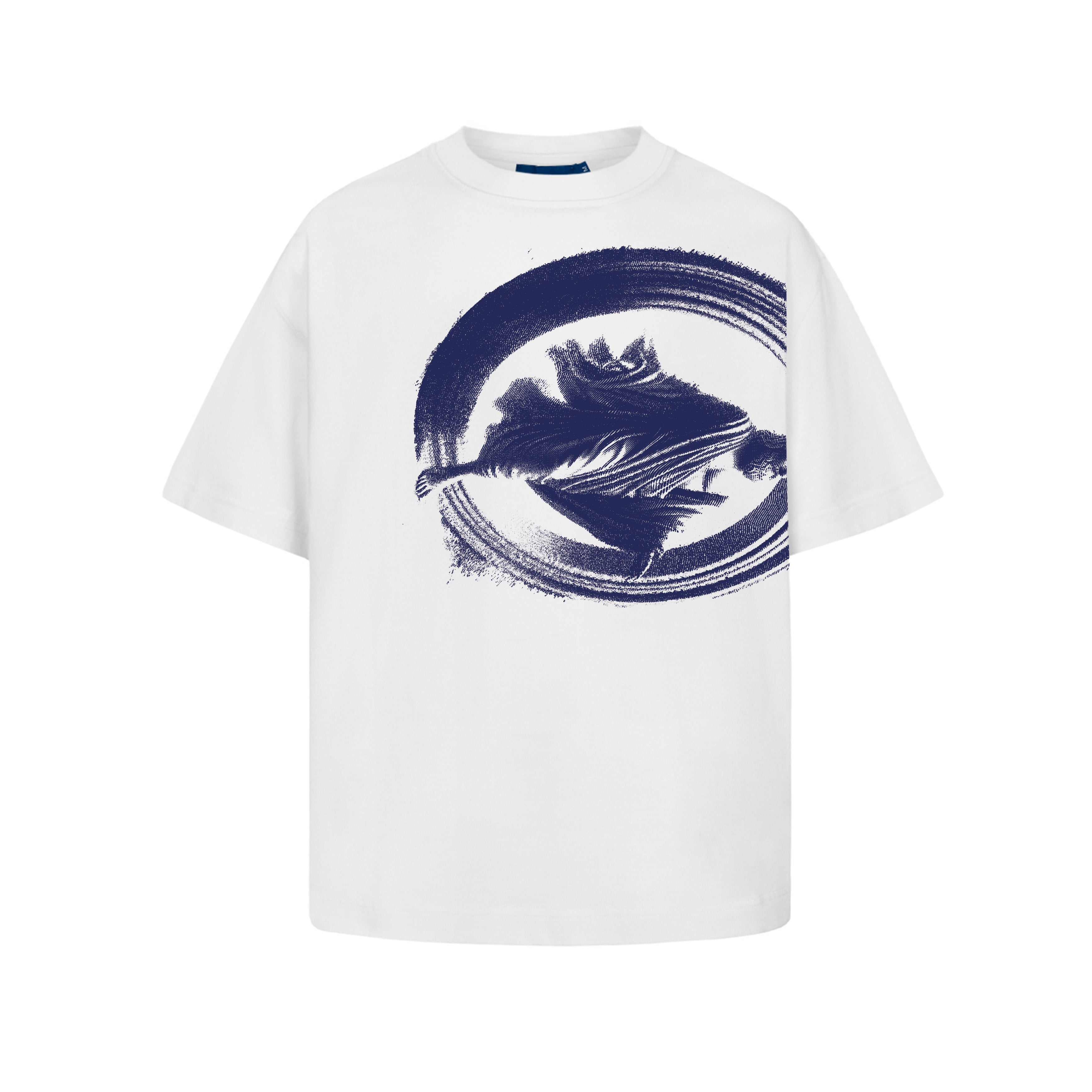 Quadro Creations Entrance Boxy Off-white T-shirt