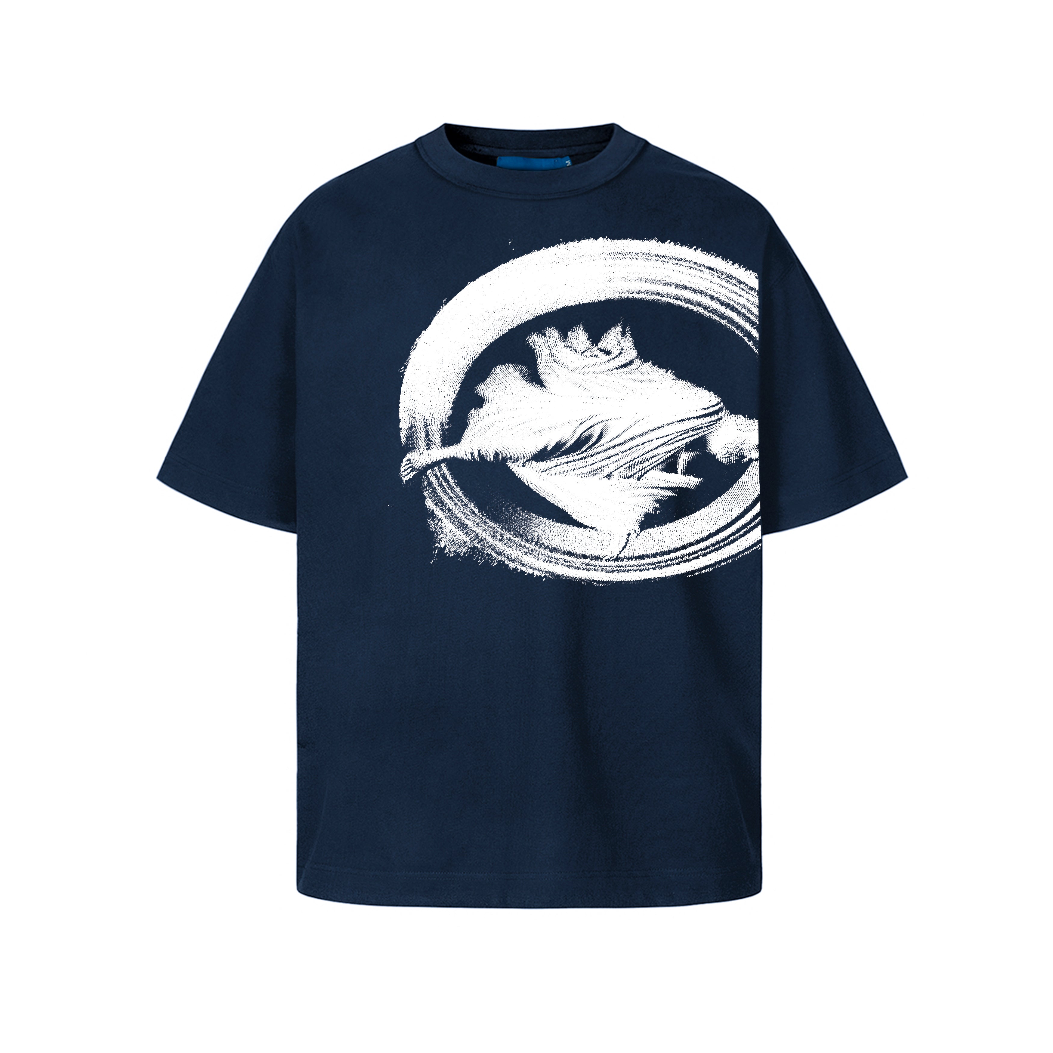 Quadro Creations Entrance Boxy Marinho T-shirt