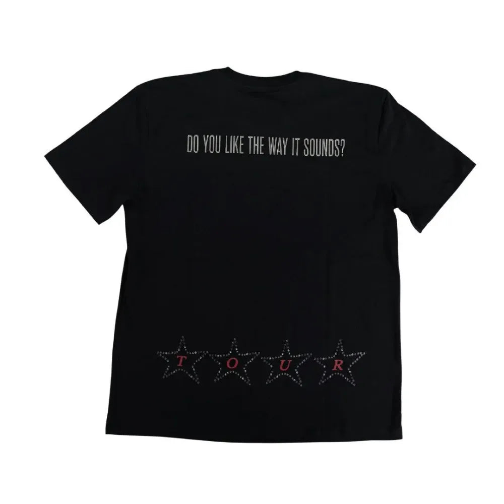 Camiseta Travis Scott Circus Maximus Tour 2024: "Way It Sounds Preto"