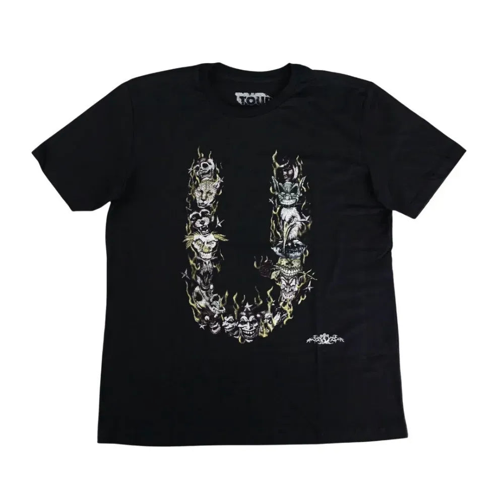 Camiseta Travis Scott Circus Maximus Tour 2024: "I Saw With My Eyes Preto"