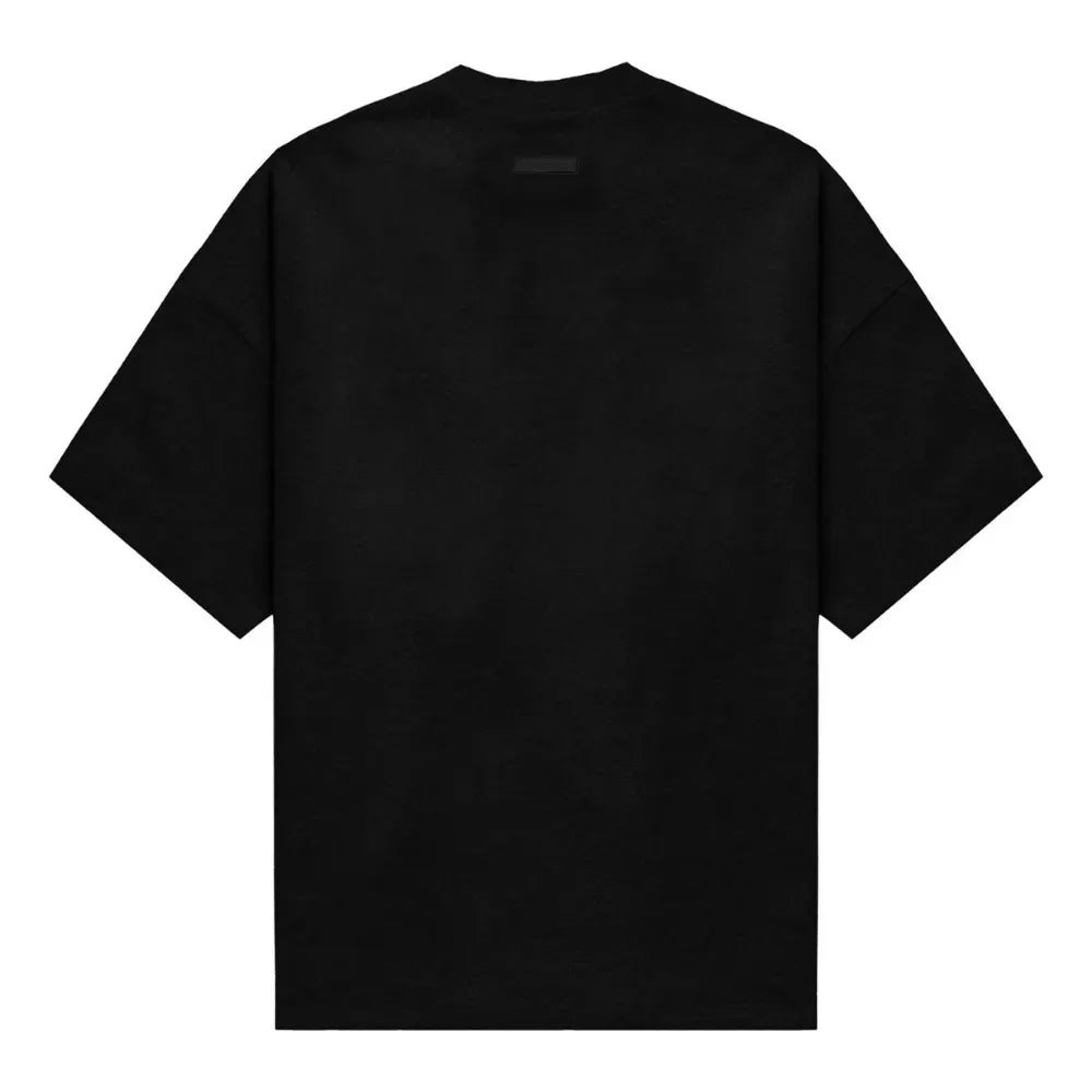 Camiseta Fear of God Essentials Heavy Jersey Crewneck Jet "Black"