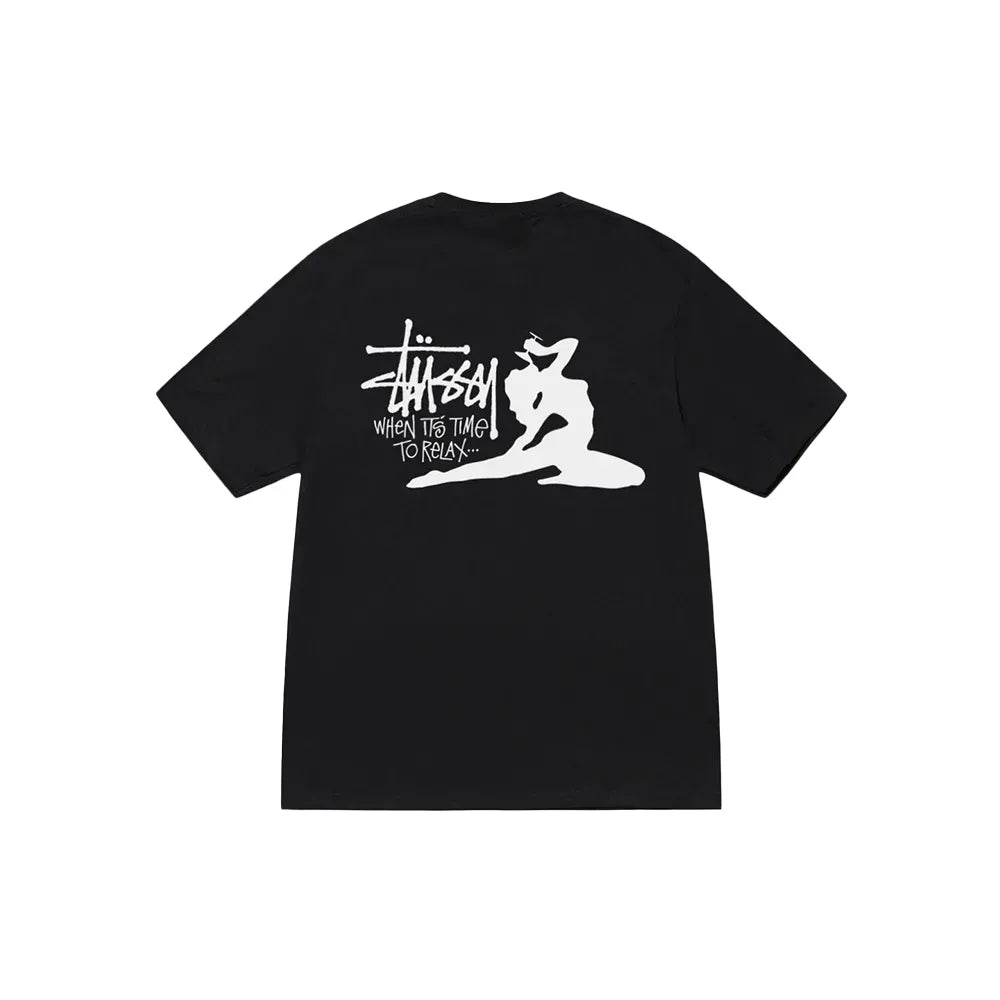 Camiseta Stussy Relax "Black"
