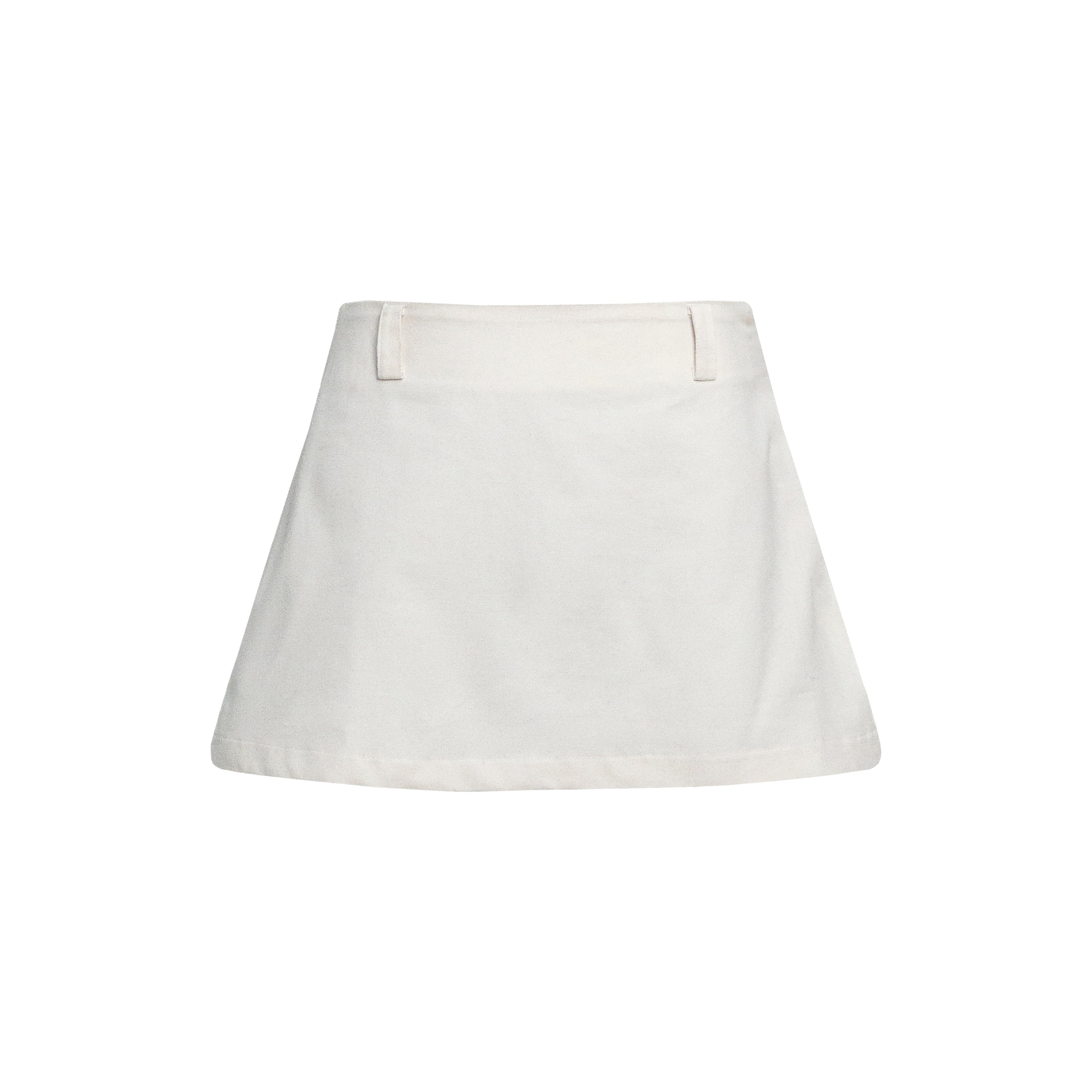 Quadro Creations Ada Off White Mini Skirt