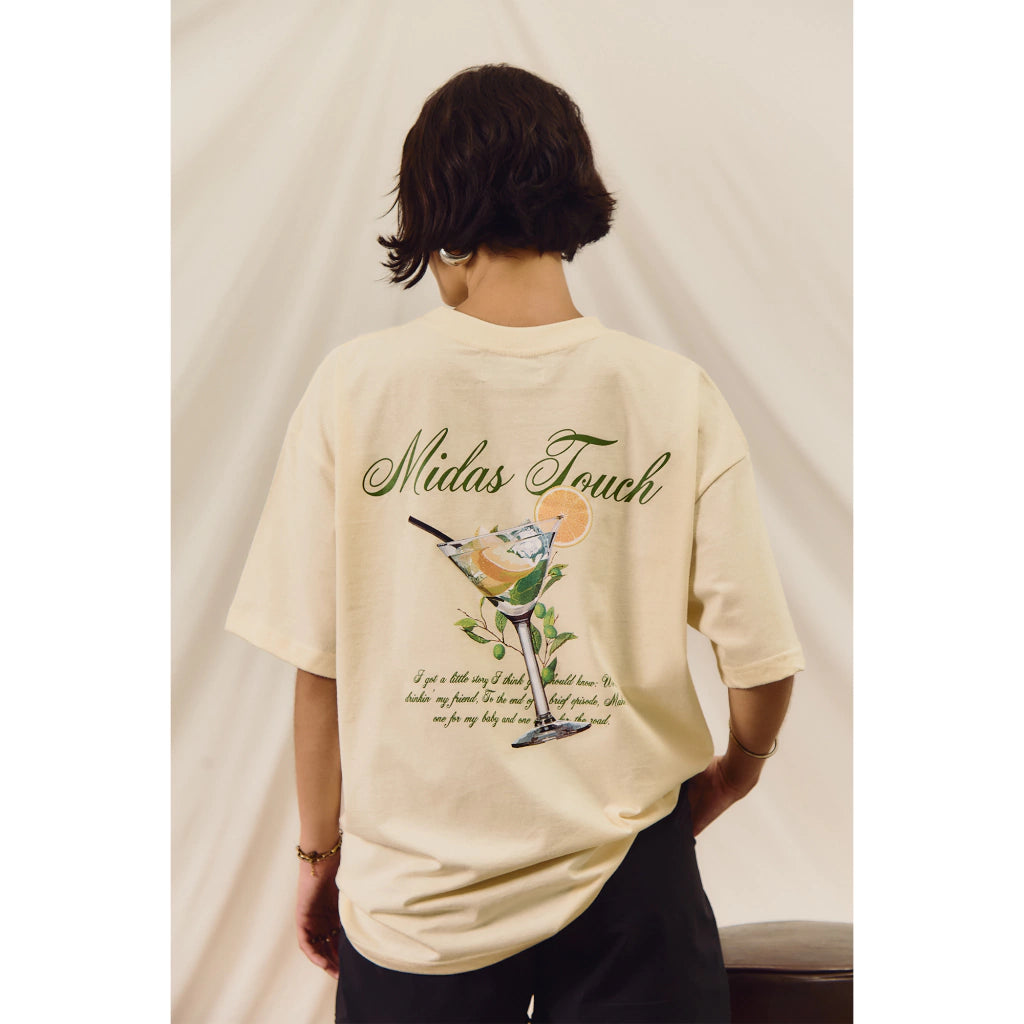 Camiseta Midas Touch Gin "Off White"