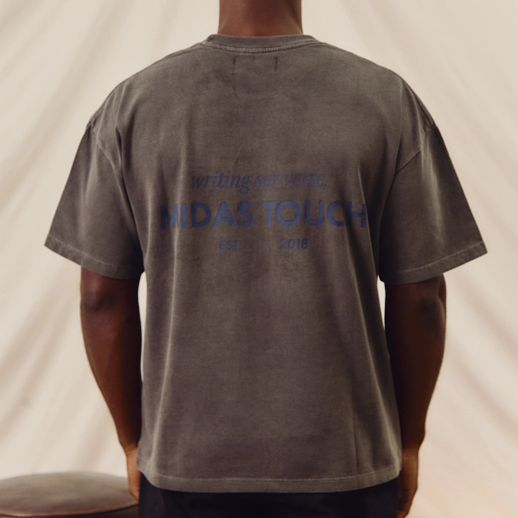 Camiseta Midas Touch Boxy "Stone"