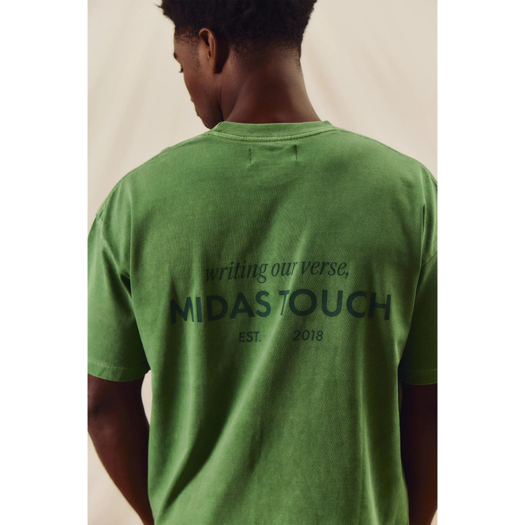 Camiseta Midas Touch Boxy "Olive"