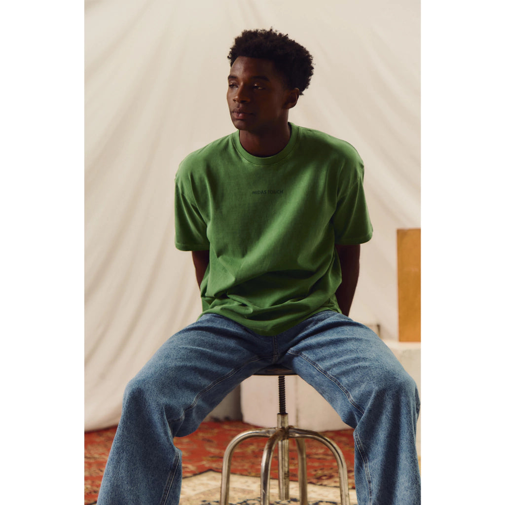 Camiseta Midas Touch Boxy "Olive"