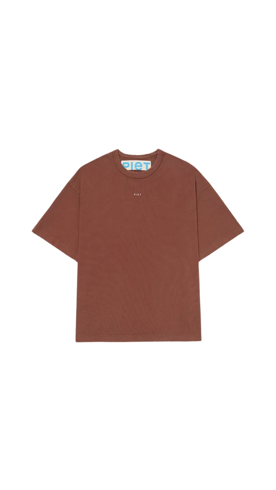 Camiseta Piet "Logo" Marrom