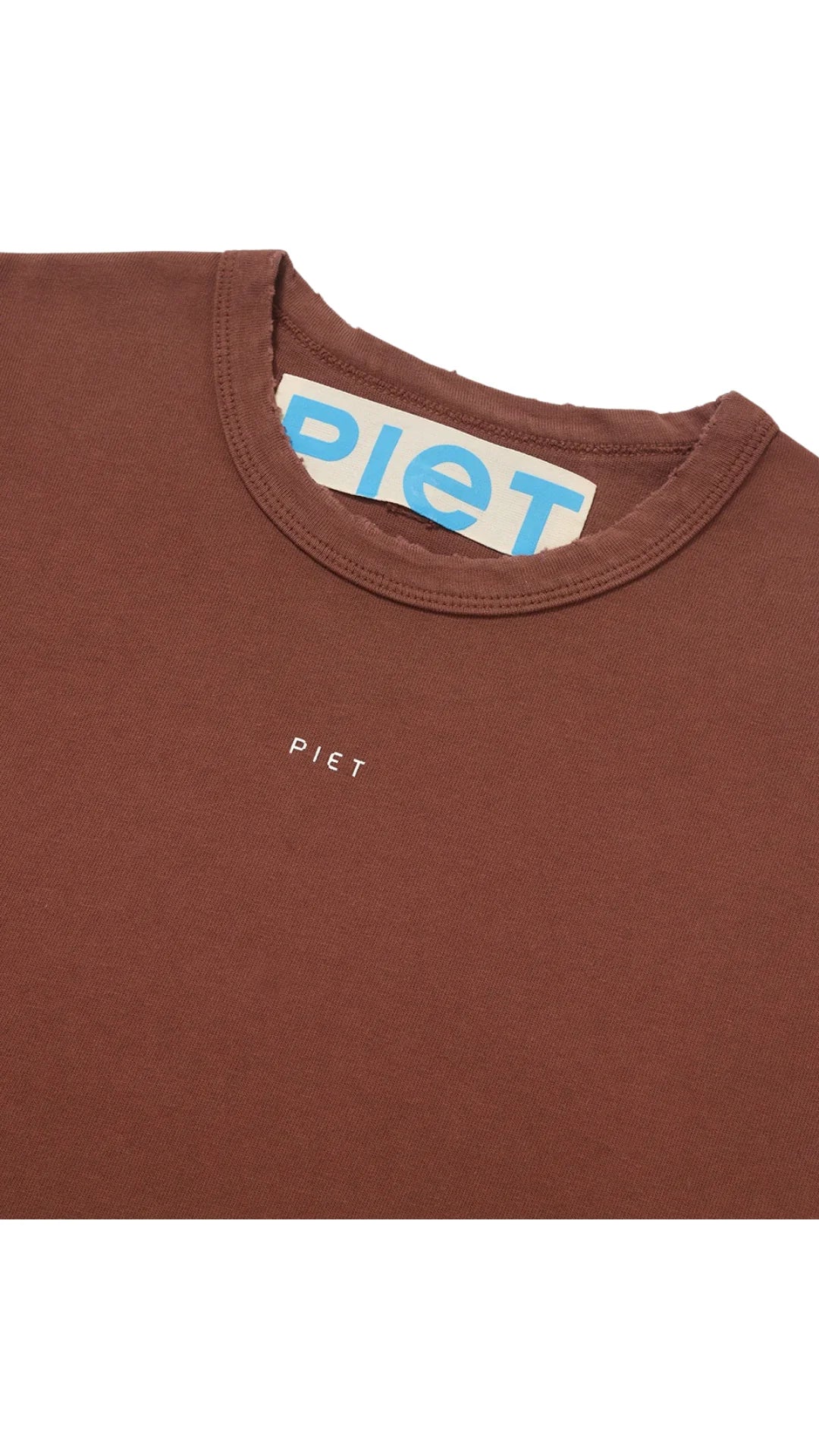 Camiseta Piet "Logo" Marrom
