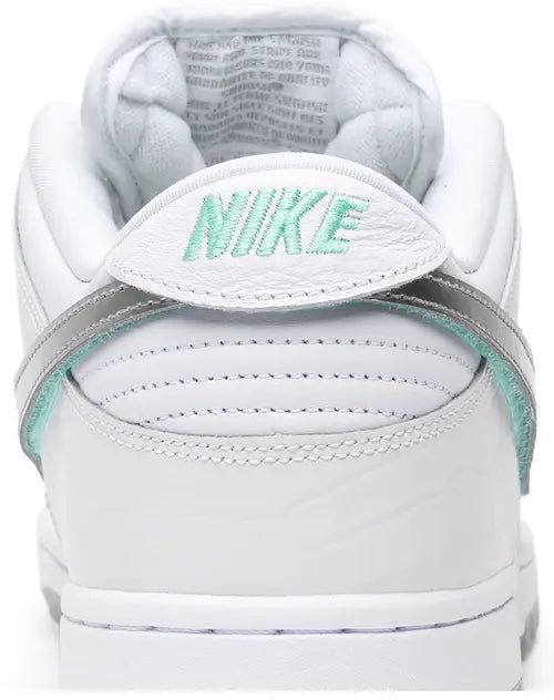 Diamond Supply Co. x Nike Dunk Low Pro SB "White Diamond"