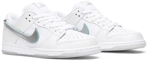 Diamond Supply Co. x Nike Dunk Low Pro SB "White Diamond"