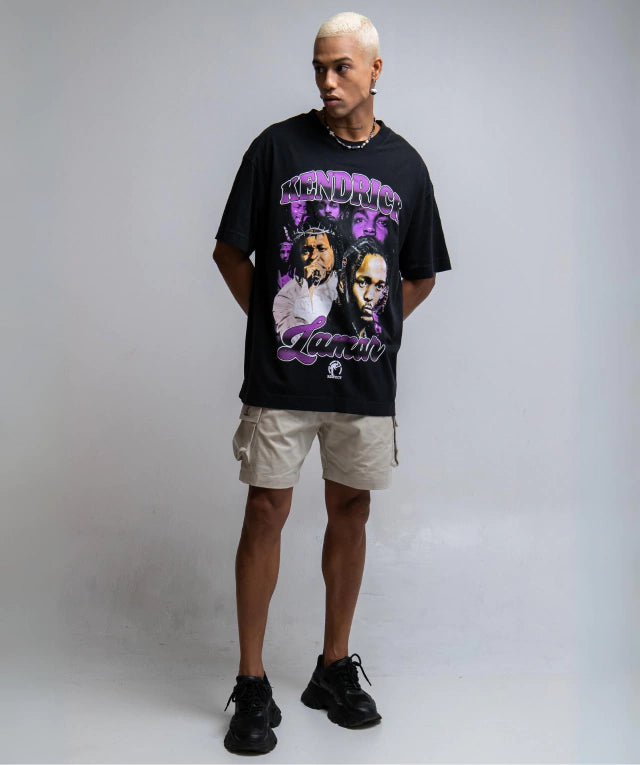 Camiseta Oversized Kendrick "Black"