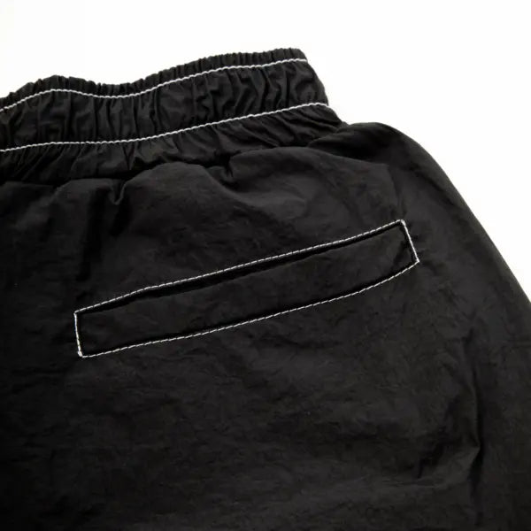 Shorts High Backstitch "Black"