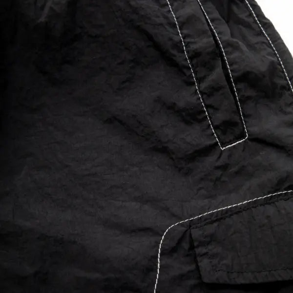 Shorts High Backstitch "Black"