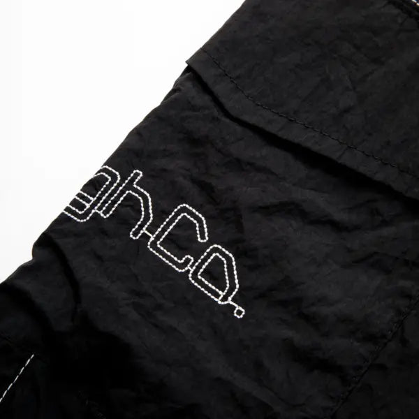 Shorts High Backstitch "Black"