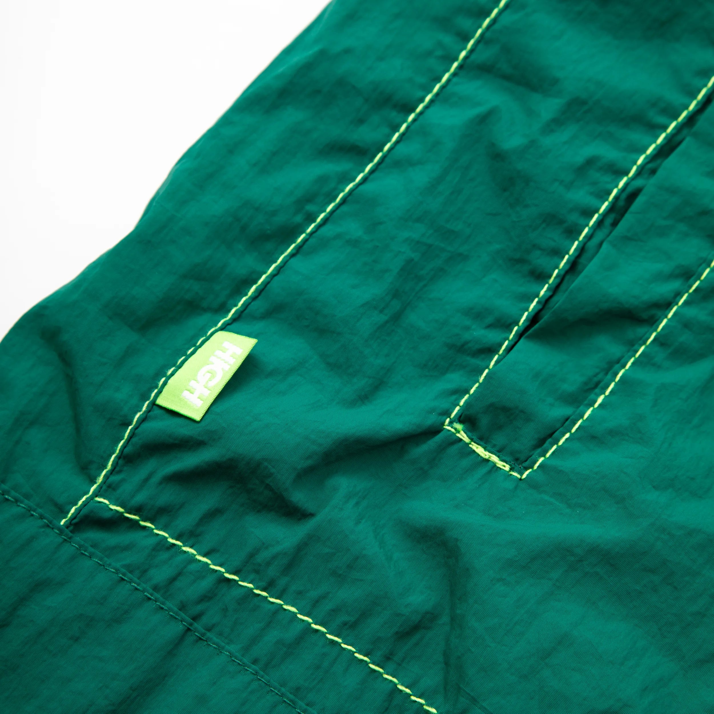 Shorts High Backstitch "Night Green"