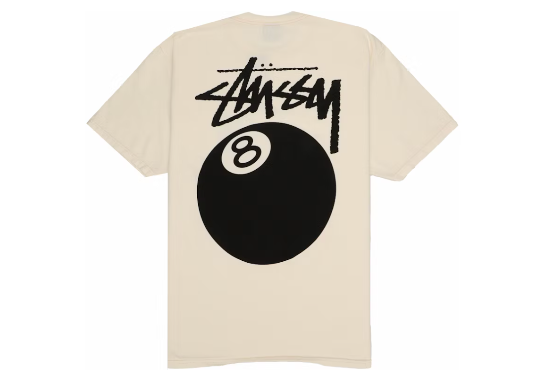 Camiseta Stussy 8 Ball Pigment Dyed
