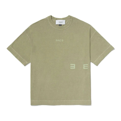 Camiseta Pace Wave Form Oversized "Stone Green"