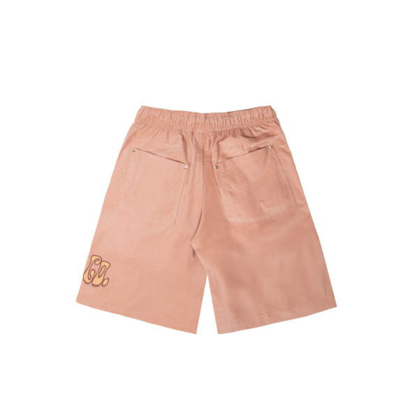 Shorts High Corduroy Beach "Beige"