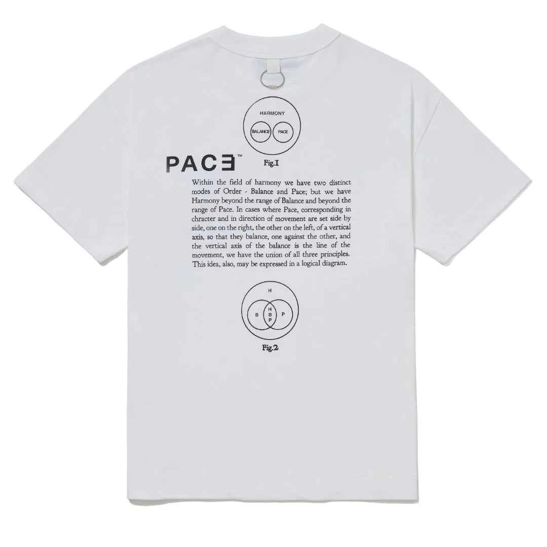 Camiseta Pace Harmony Balance And Pace Regular "Off White"