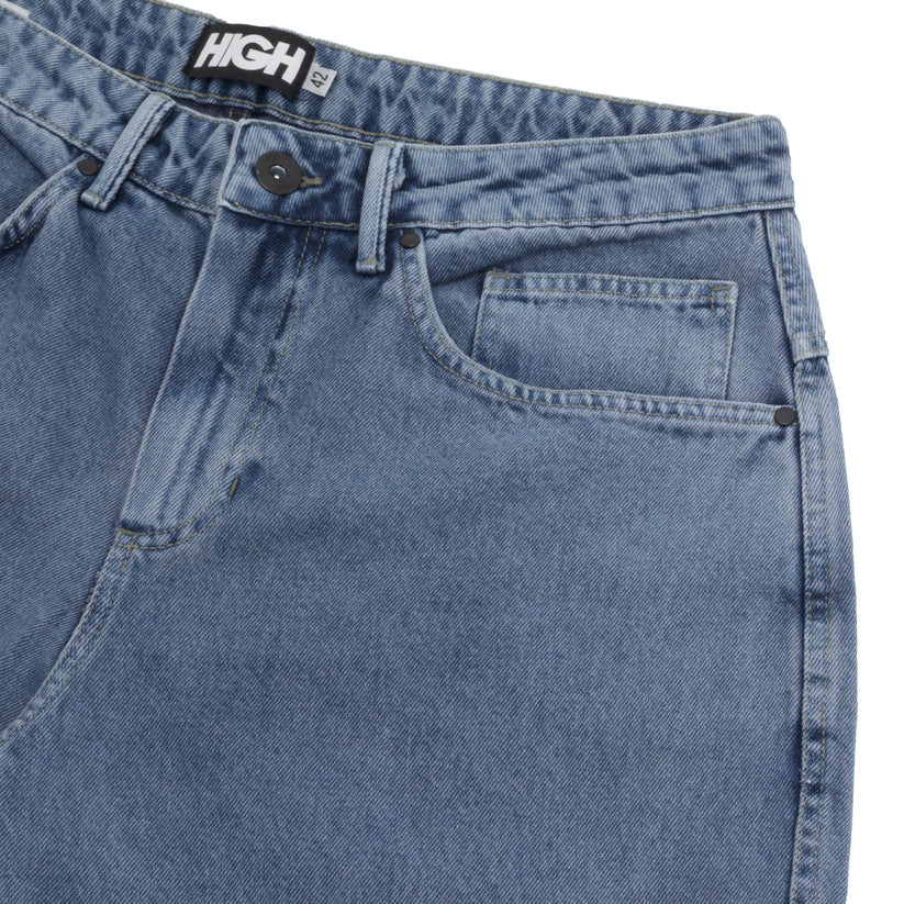 Calça Jeans High Line "Grey"