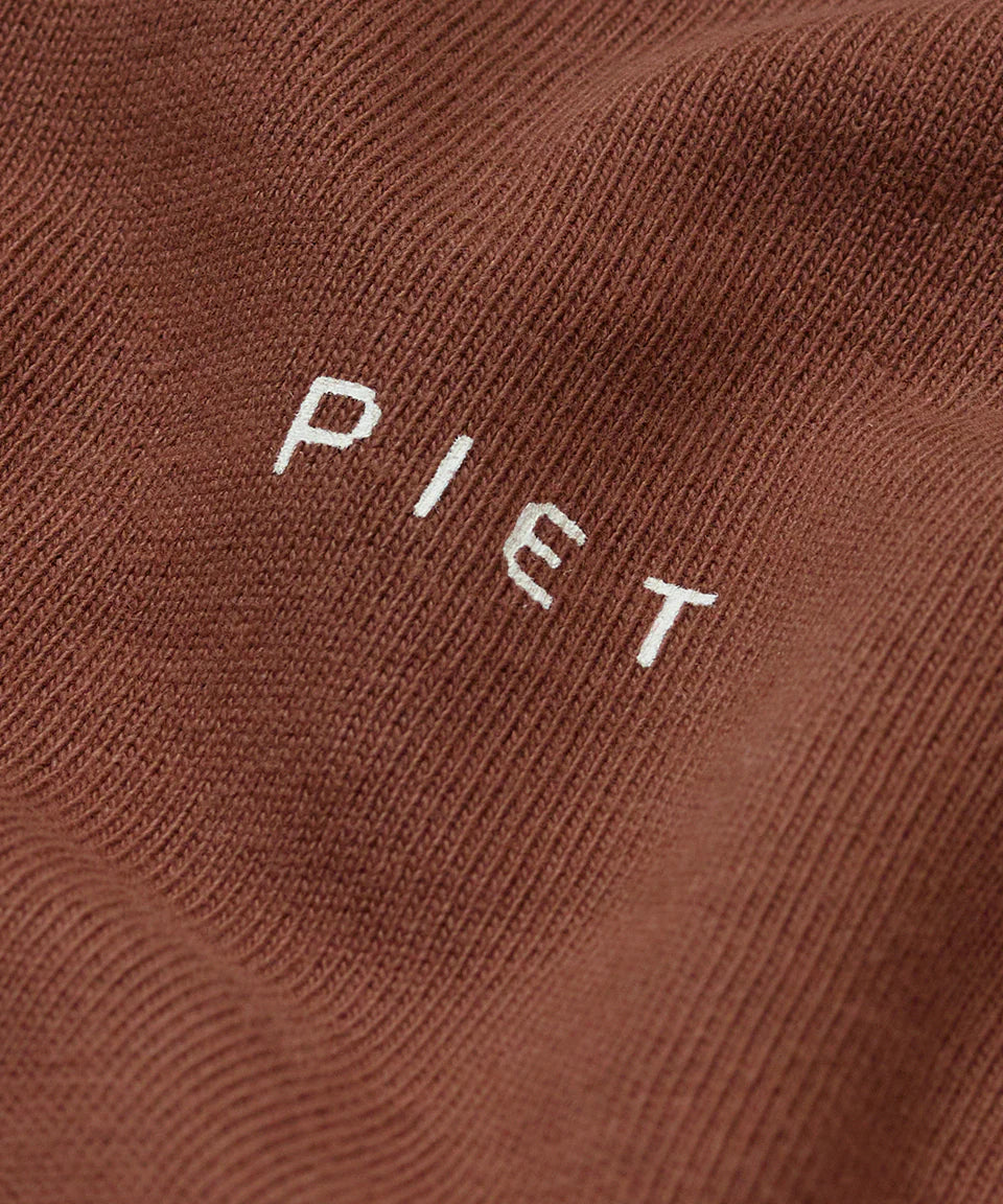 Camiseta Piet "Logo" Marrom