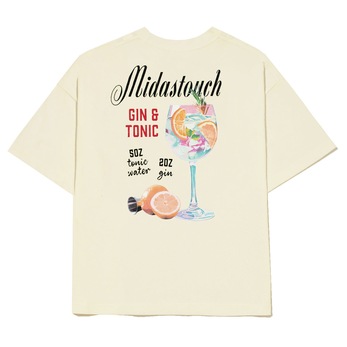 Camiseta Midas Touch Gin "Off White"